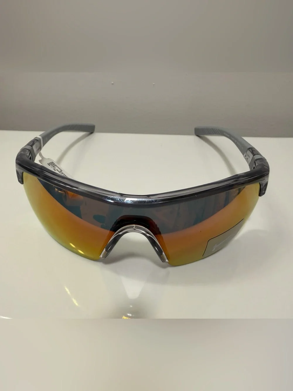 Nike - X1 The Show Performance Sunglasses in Wolf Gray/Orange (NWT)